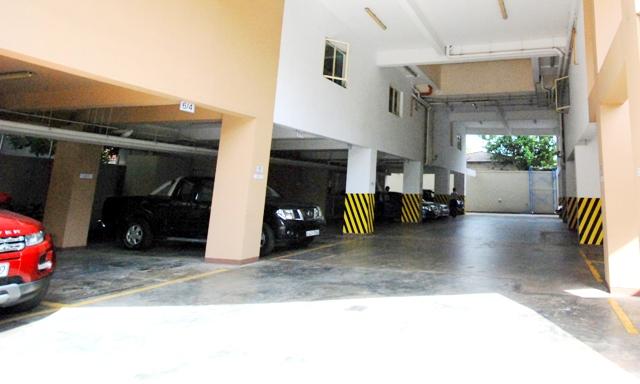 Car Park with alloted parking slots